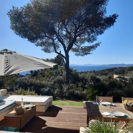 Villa Anadine - Aiguebonne Boulouris - Pleine Vue - A 5 Minutes A Pied De La - Climatisee