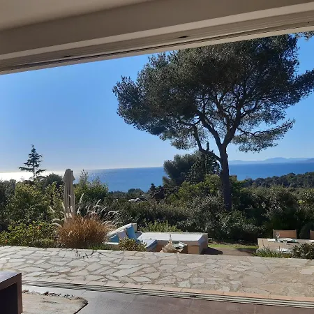 Βίλα Anadine - Aiguebonne Boulouris - Pleine Vue - A 5 Minutes A Pied De La - Climatisee Saint-Raphaël