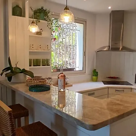 Anadine - Aiguebonne Boulouris - Pleine Vue - 4 Personnes - Climatisée - à 5 Min à Pied De La Villa *